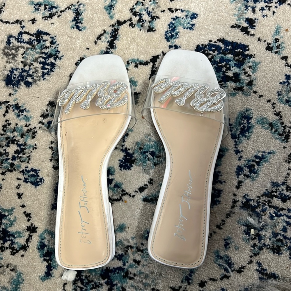 Betsy Johnson Bride shoes